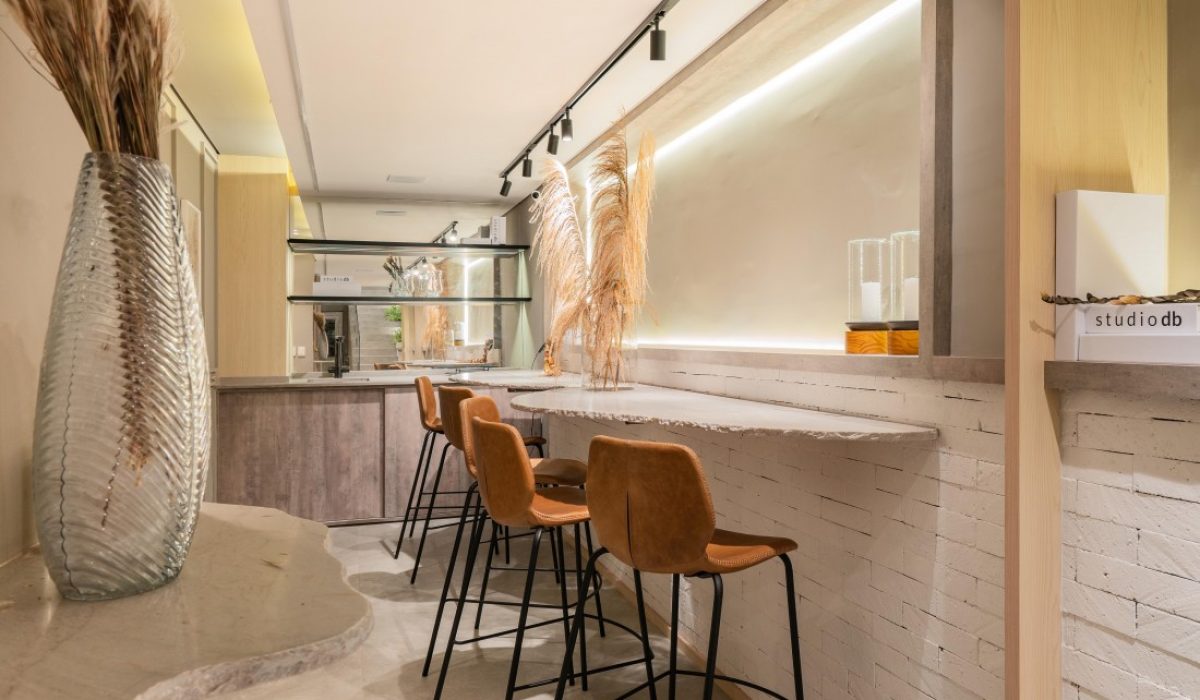 Ambiente: Vivenciar Lounge / DB Arquitetura / MDF Chenin Blanc e Arinto